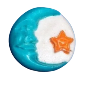 Molde Silicone Lua e Estrela