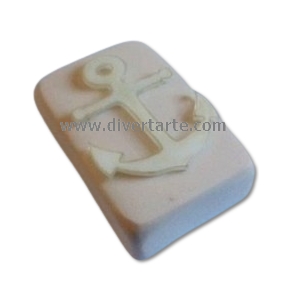 Molde silicone Sabonete com âncora