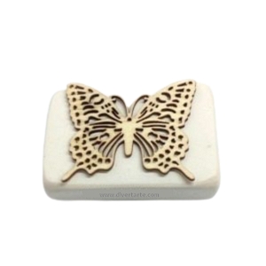 Sabonete Borboleta molde silicone pequeno