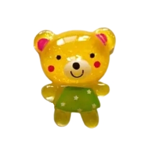 Molde Silicone Ursinha Amarela