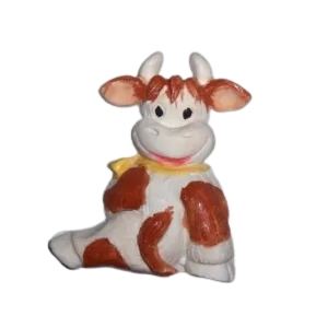 Molde Silicone Vaquinha Sentada