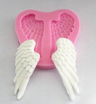 Asas de Anjo molde silicone alimentar