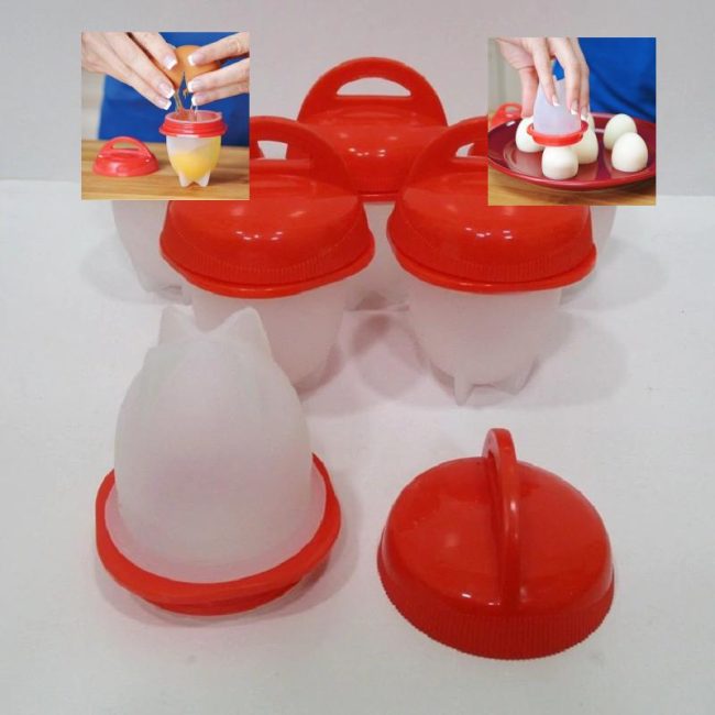 Tacinhas para ovo cozido