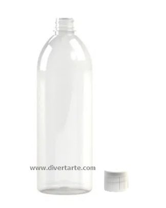 Frasco PET 1 Lt - tampa rosca