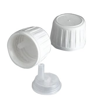Tampa de rosca PP28 com conta gotas