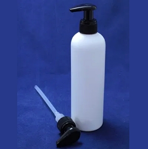 FRASCO PET NATURAL 500 ml COM DOSEADOR PRETO