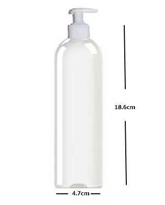 FRASCO PET TRANSPARENTE ALTO 250 ml DOSEADOR BRANCO