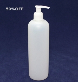 FRASCO PET NATURAL 500 ml COM DOSEADOR BRANCO
