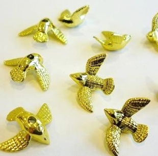 Pombinhas Douradas 3D 10