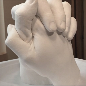 Kit moldes 3D mãos e pés - lento