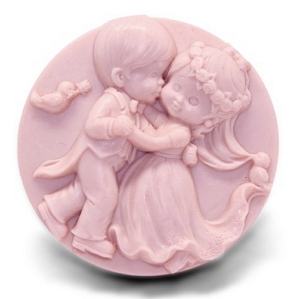 Molde de Silicone Noivos Dançando