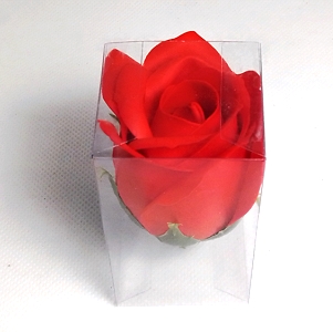 Rosa de Sabão Vermelha