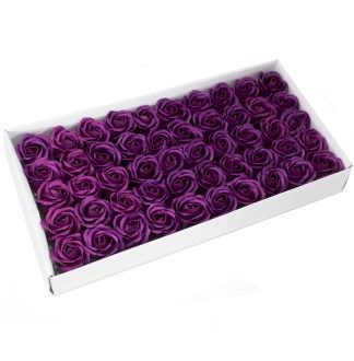 Rosa de Sabão Violeta - caixa de 50 unidades