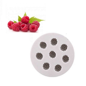 Molde Silicone Framboesas 3D
