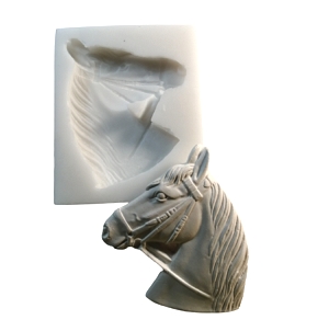 Molde Silicone Cabeça de Cavalo