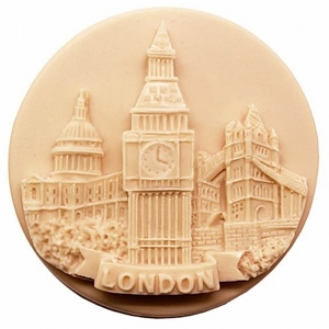 Molde Silicone Sabonete Big-Ben