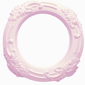 Molde Silicone Moldura Redonda