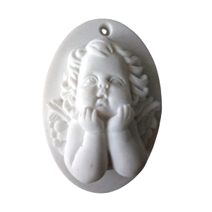 Molde Silicone Placa Anjinho