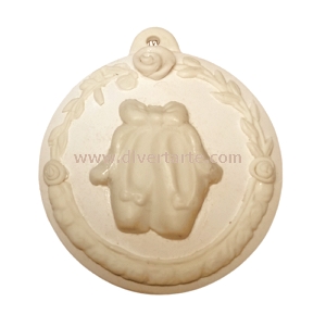 Molde Silicone Placa Sapatilhas de Balet