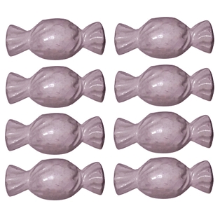 Molde silicone rebuçado 8 cavidades