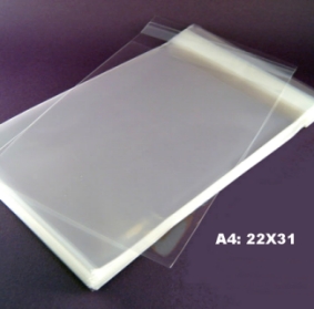 Sacos Celofane 22x31cm(A4) - 1000 unidades