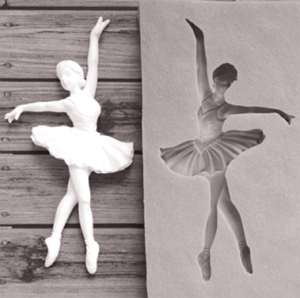 Molde Silicone Bailarina 1