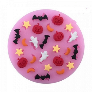 Molde Silicone Halloween mini