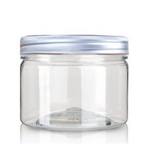 Boiao Plastico PET Cristal 200 ml Tampa Metálica