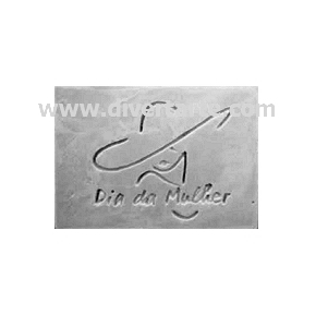 Dia Da Mulher placa gesso perfumado