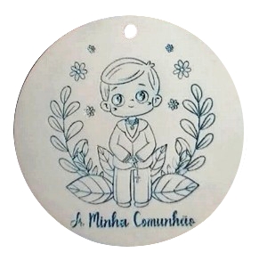 A Minha Comunhão em gesso perfumado - menino