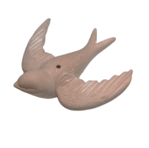 Andorinha 3d em gesso perfumado