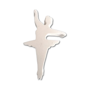 Bailarina 3d molde silicone