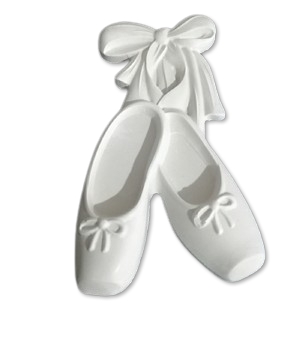 Sapatilhas de Balet em gesso perfumado